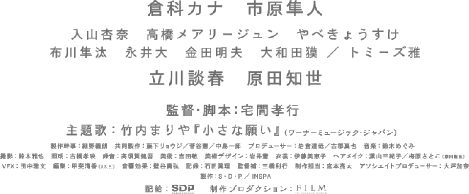 倉科カナ・市原隼人・立川談春・原田知世ほか出演。25年ぶりにめぐり逢った父と娘のたった5日間の物語。