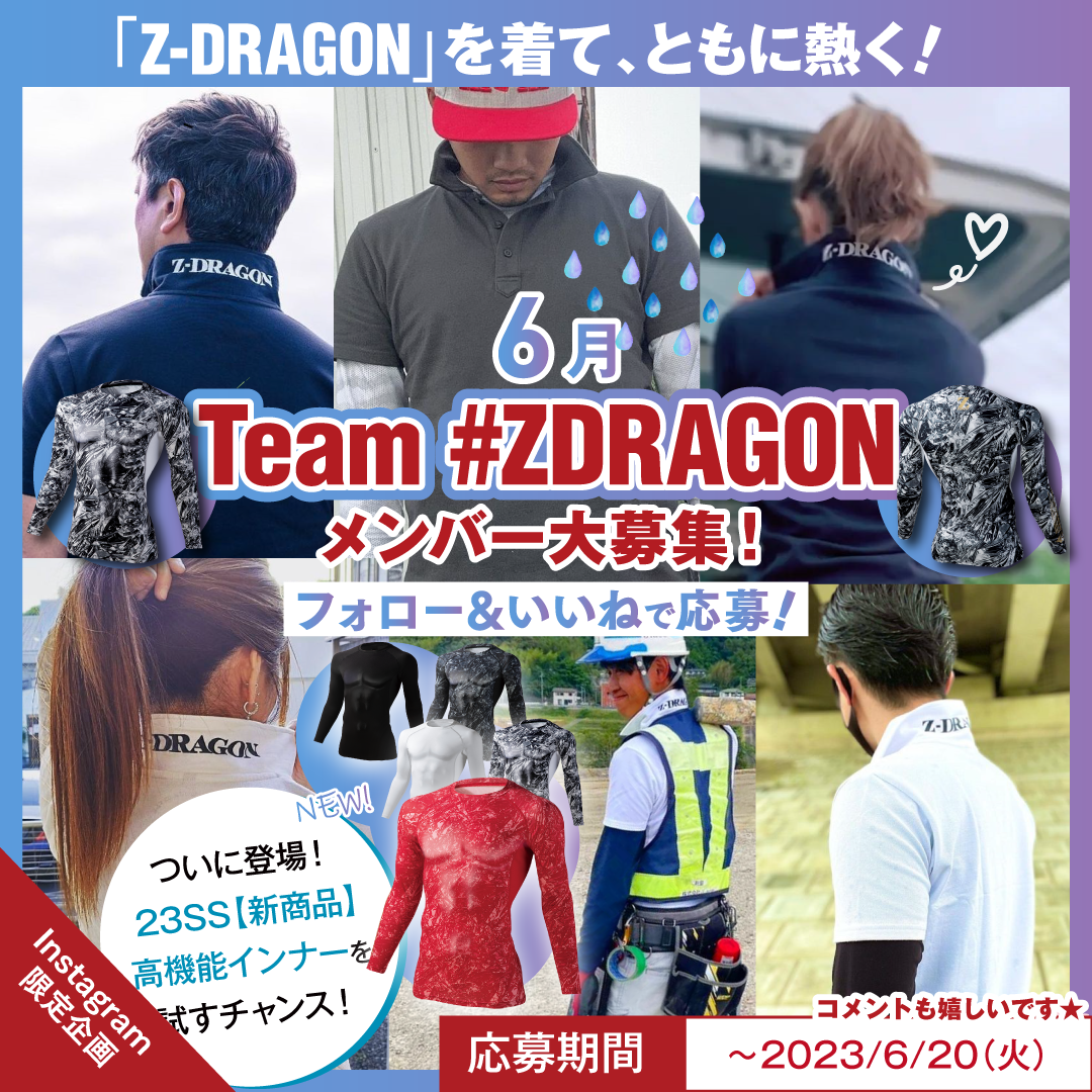 TeamZ-DRAGONメンバー募集キャンペーン